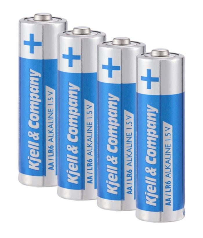 Kjell & Company AA-batterier (LR6) 4-pack