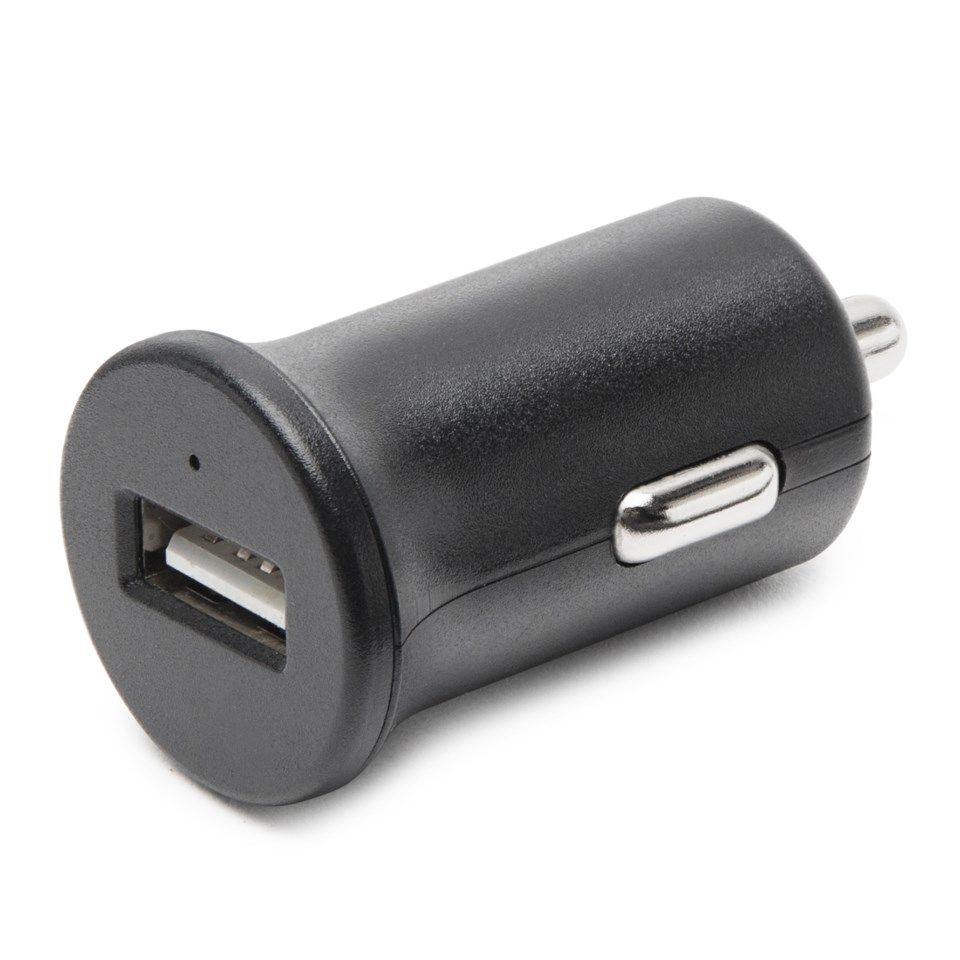 Linocell Mini USB-billader 2,4 A Svart