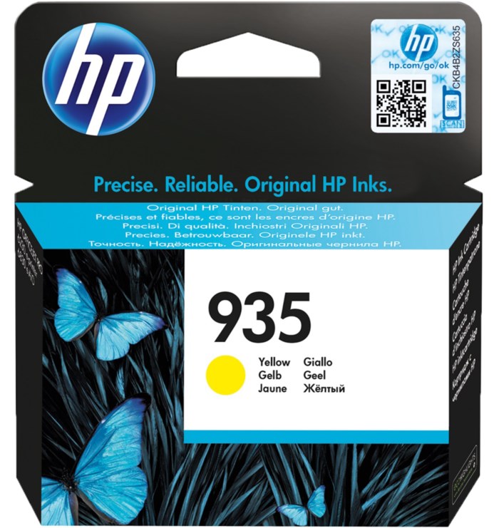 HP 935 Bläckpatron Gul