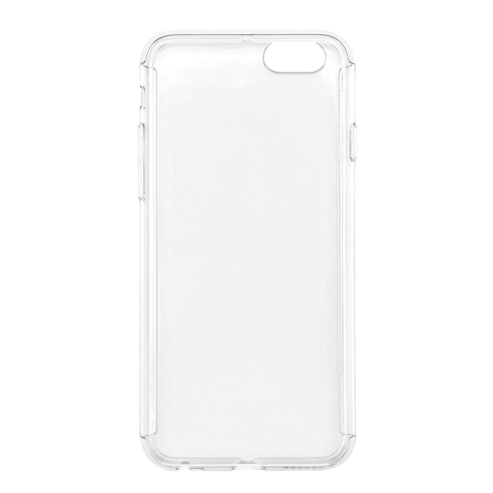 Linocell Mobildeksel med støtdemper for iPhone 6 og 6s Transparent