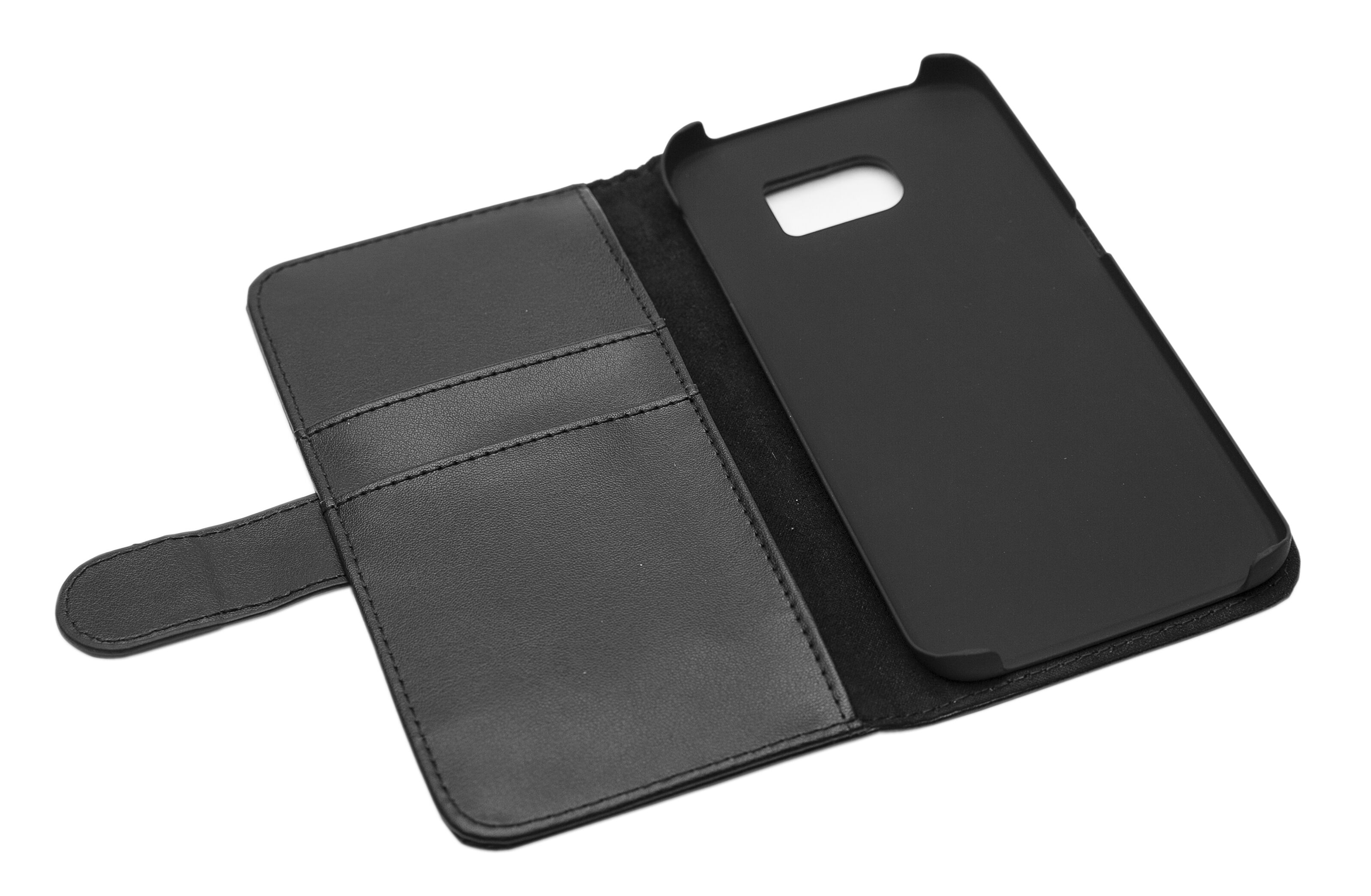 Linocell Mobilplånbok för Galaxy S6 Edge. Mobilplånbok