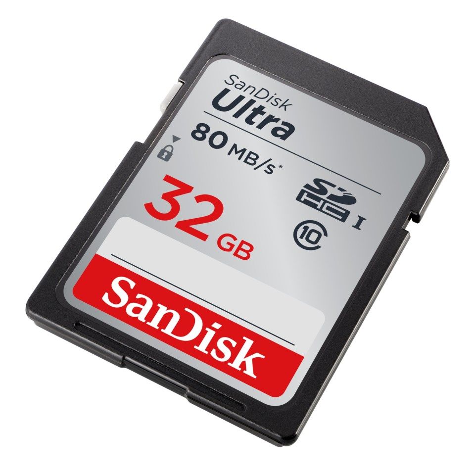 Sandisk Ultra SD-kort 32 GB