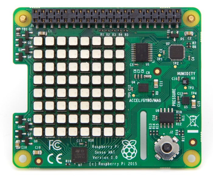 Raspberry Pi Sense HAT Sensorkort