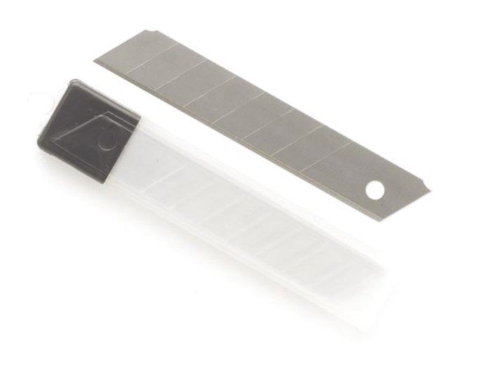 18 mm-blad för brytbladskniv 10-pack
