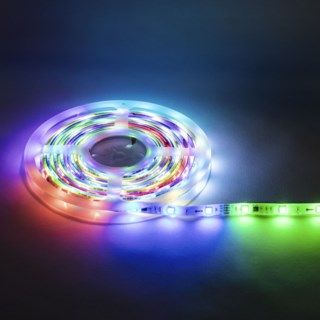 LED list RGB med färgkombinationer och fjärrkontroll, Cotech