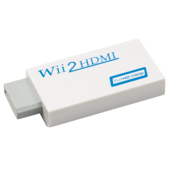 HDMI-adapter till Nintendo Wii. HDMI-adapter