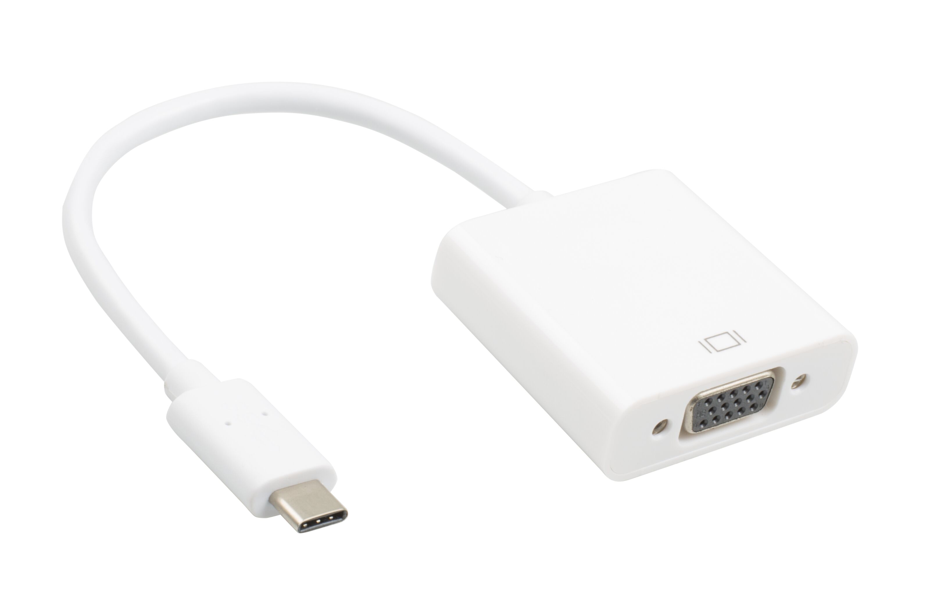 Adapter USBC till VGA VGAsignalomvandlare
