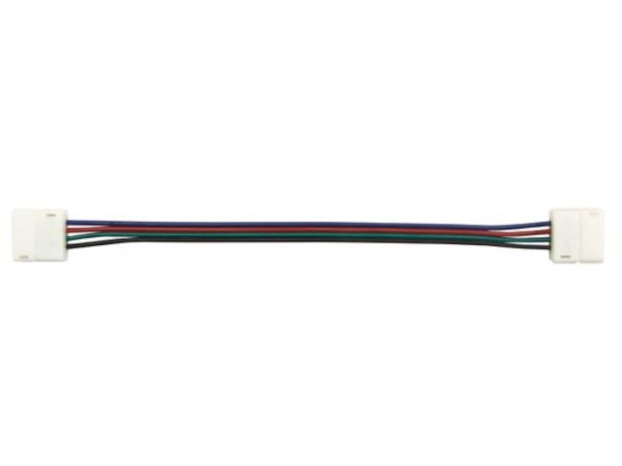 Velleman Skarvklämma med kabel för 10 mm RGB LED-slinga. Skarvklämma för LED-slinga