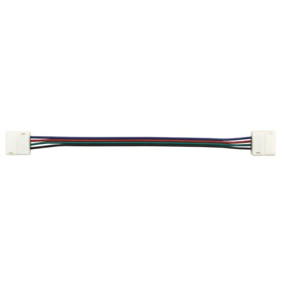 Skjøteklemme med kabel for 10 mm RGB LED-list
