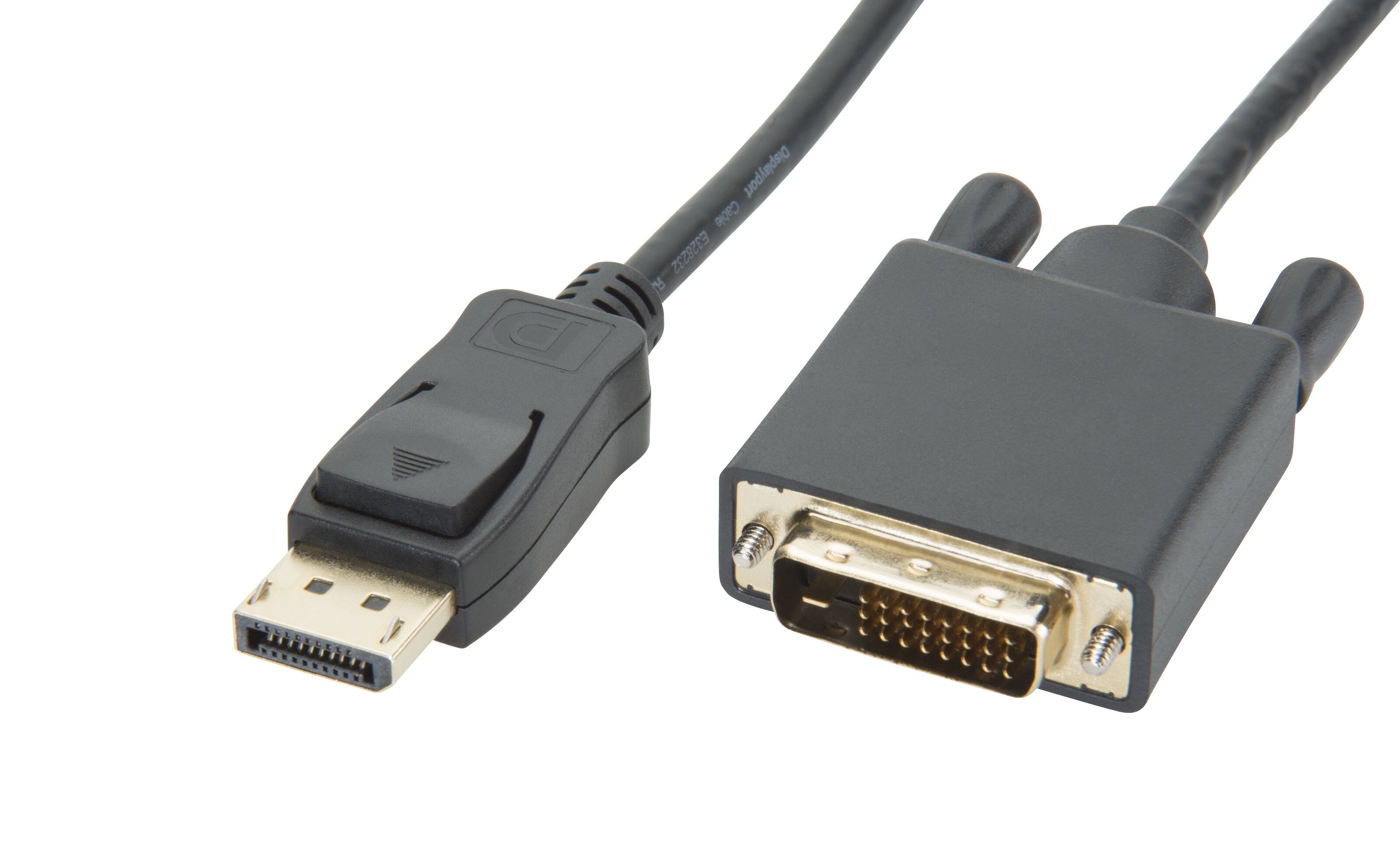 Displayport Till Dvi Kabel Displayport Till Dvi Kjell Com