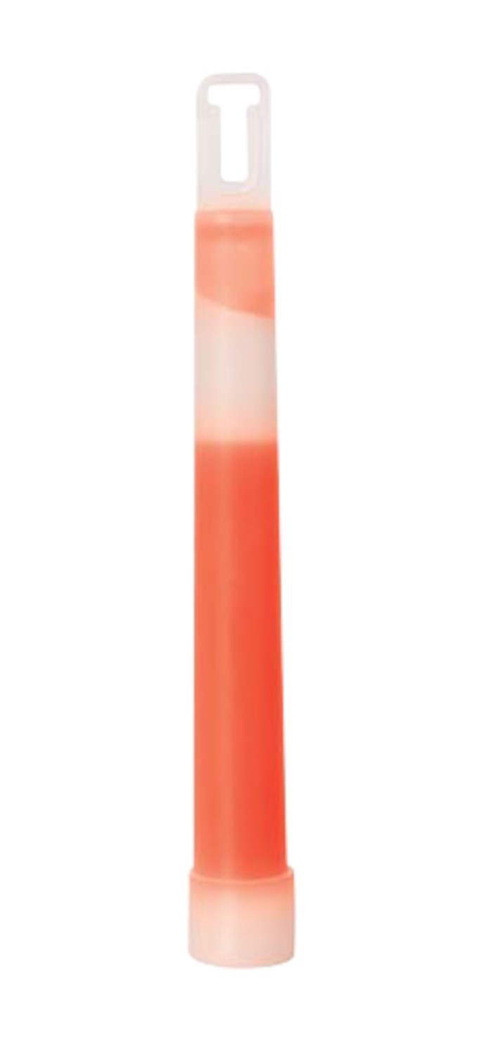 Glowstick Orange. Lysande stav