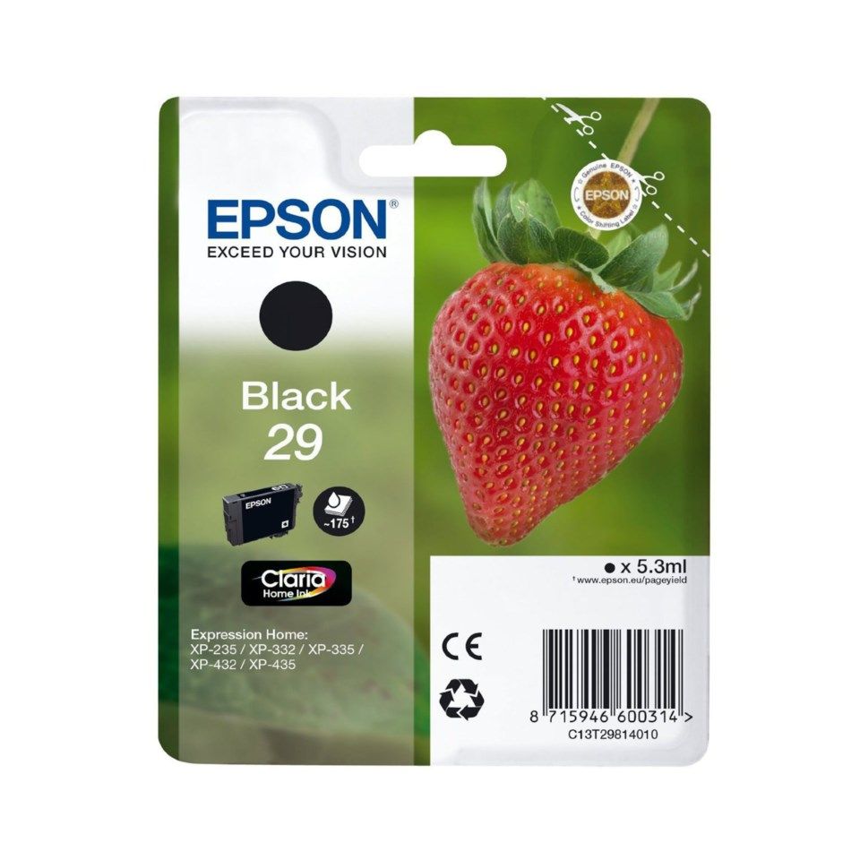 Epson T2981 blekkpatron, svart