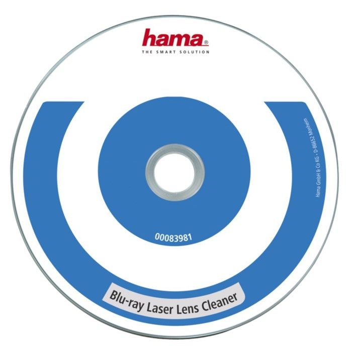 Hama Blu-ray-linsrengöring