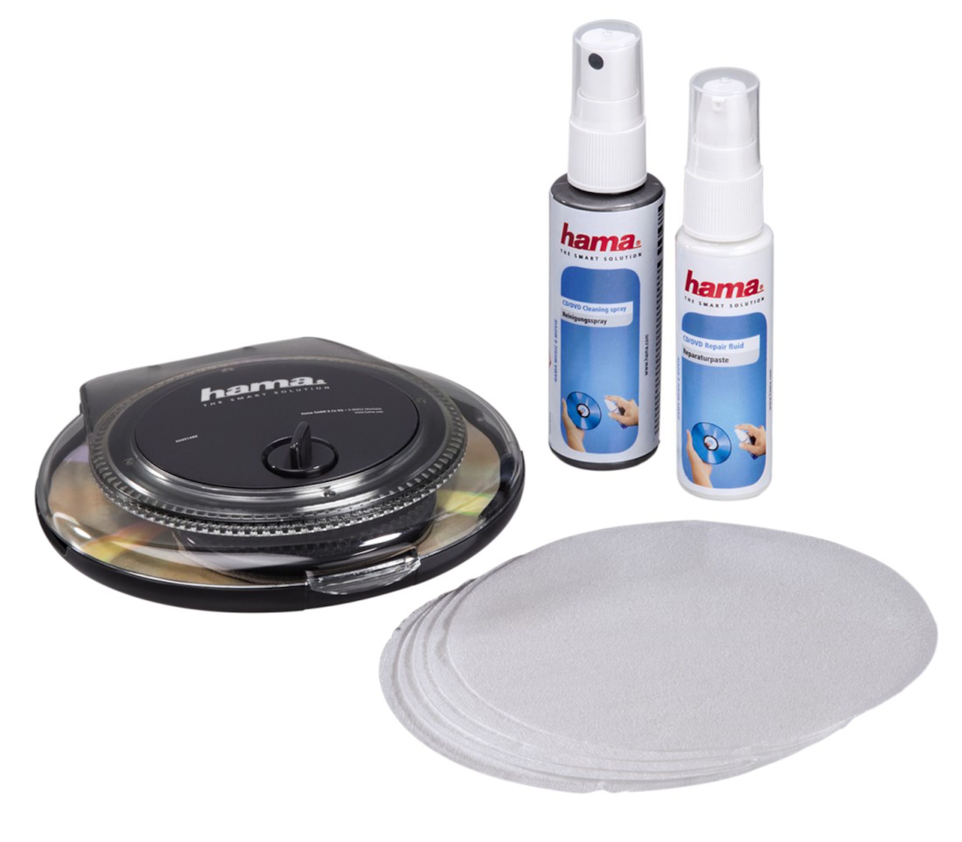 Hama Reparasjonsutstyr for CD/DVDplater Rengjøring