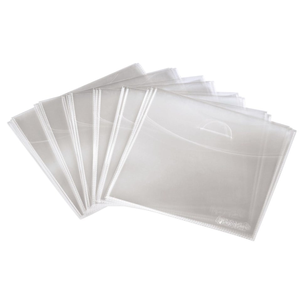 Hama CD/DVD-ficka med lock 50-pack
