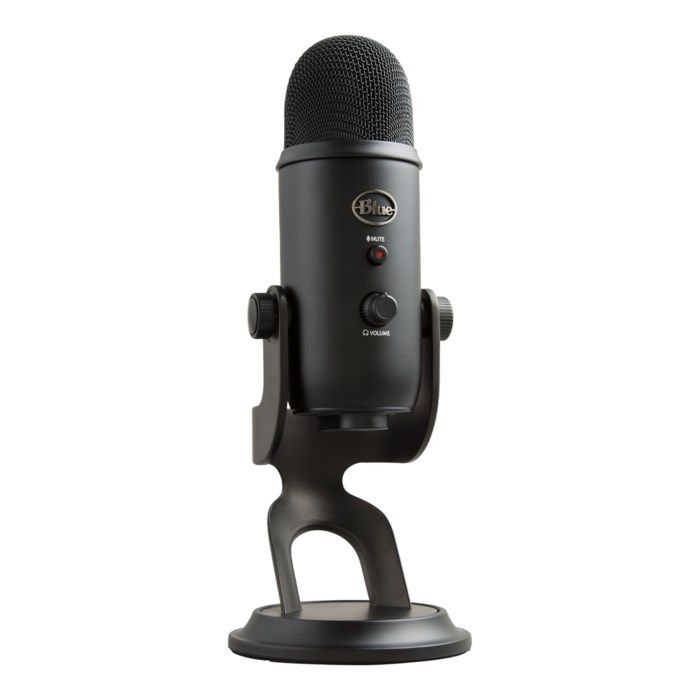 Blue Microphones Yeti USB-stereomikrofon. USB-mikrofon i studiokvalitet