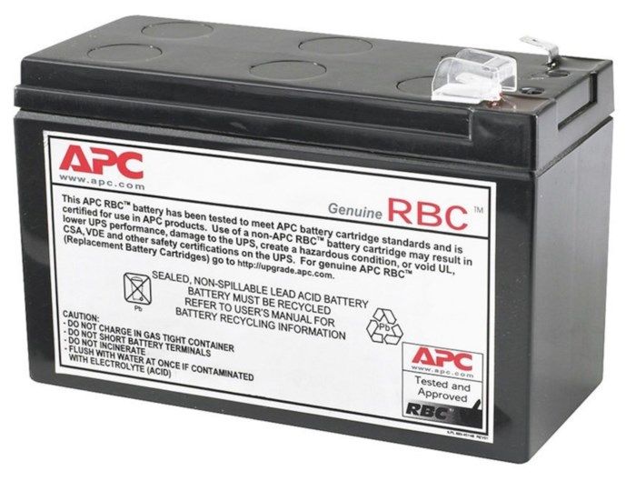 APC Utbytesbatteri #110 – 12 V 7 Ah