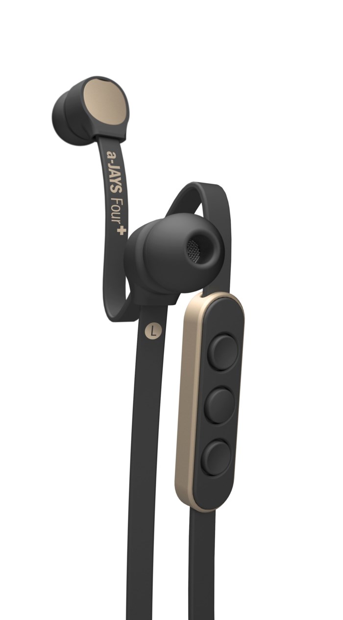 Jays A-jays Four+ Headset for iPhone Svart