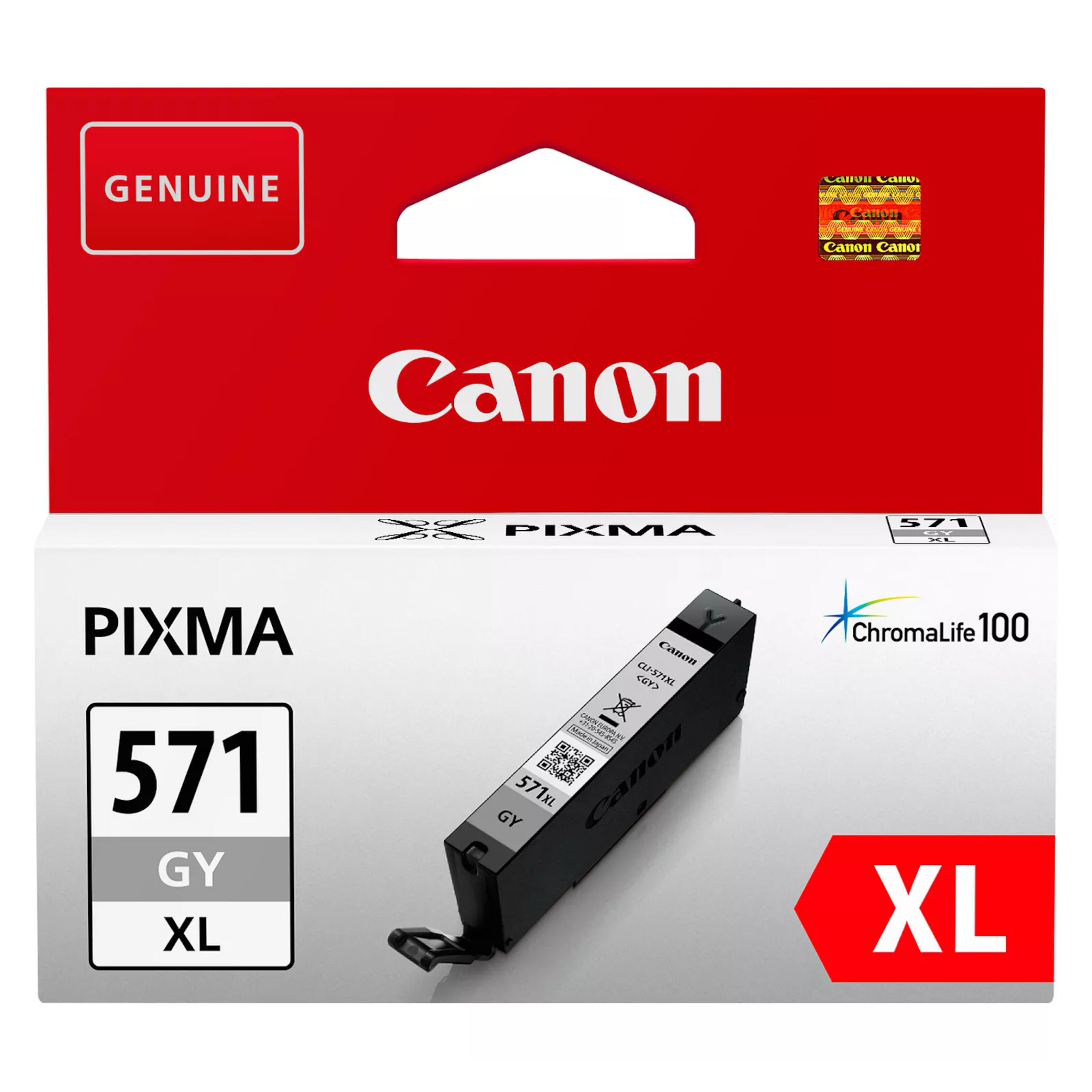 Canon CLI-571 XL Bläckpatron Grå
