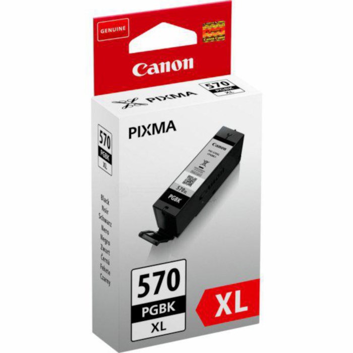 Canon PGI-570PGBK XL Bläckpatron Svart