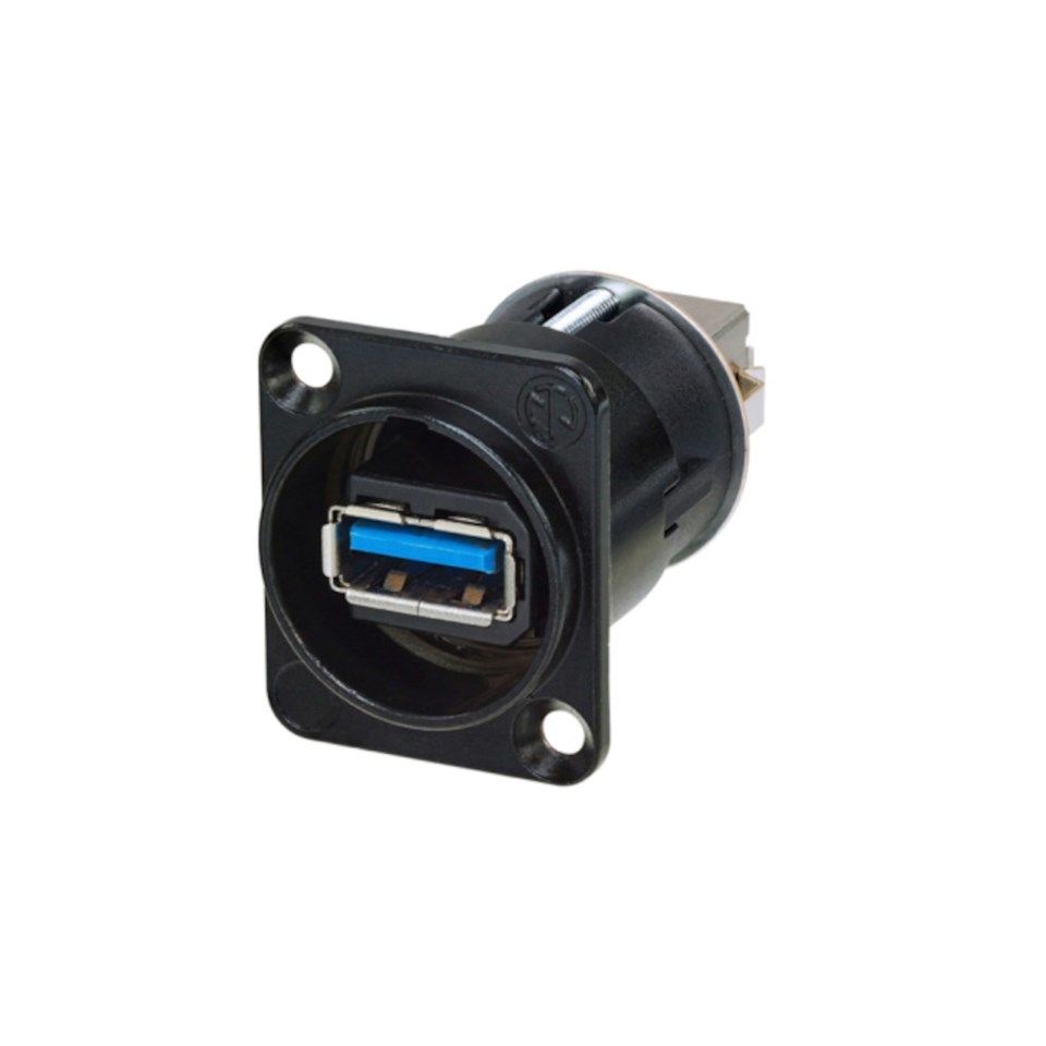 Neutrik USB 5 Gb/s-paneladapter