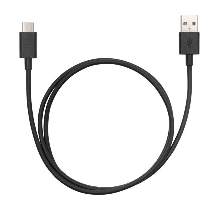 Linocell USB-C-kabel till USB 2.0 1 m. USB-C-kabel