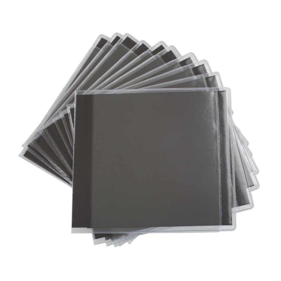 CD-ficka dubbel med kolpapp 25-pack