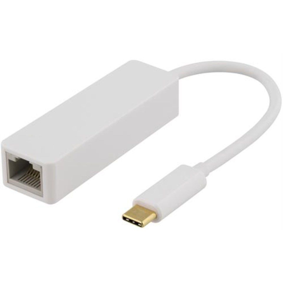 Gigabit-nettverkskort USB-C Hvit