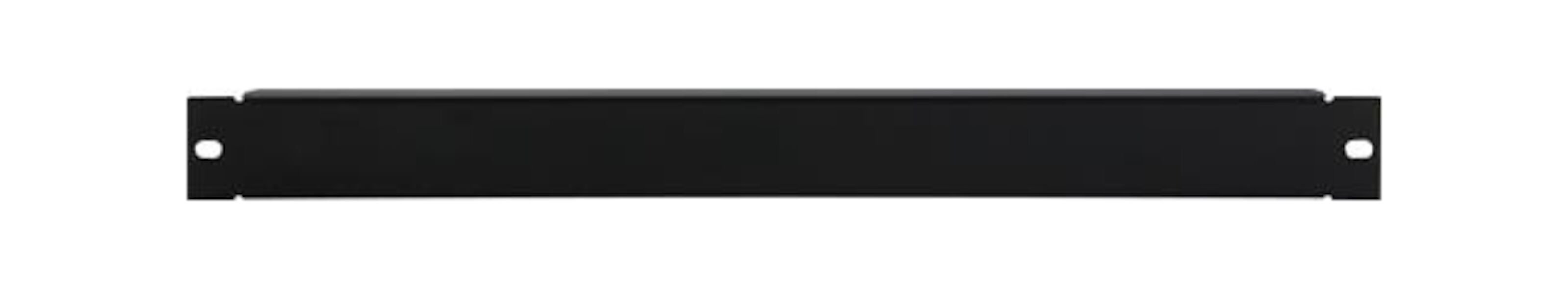 19"-täckpanel Svart 1U