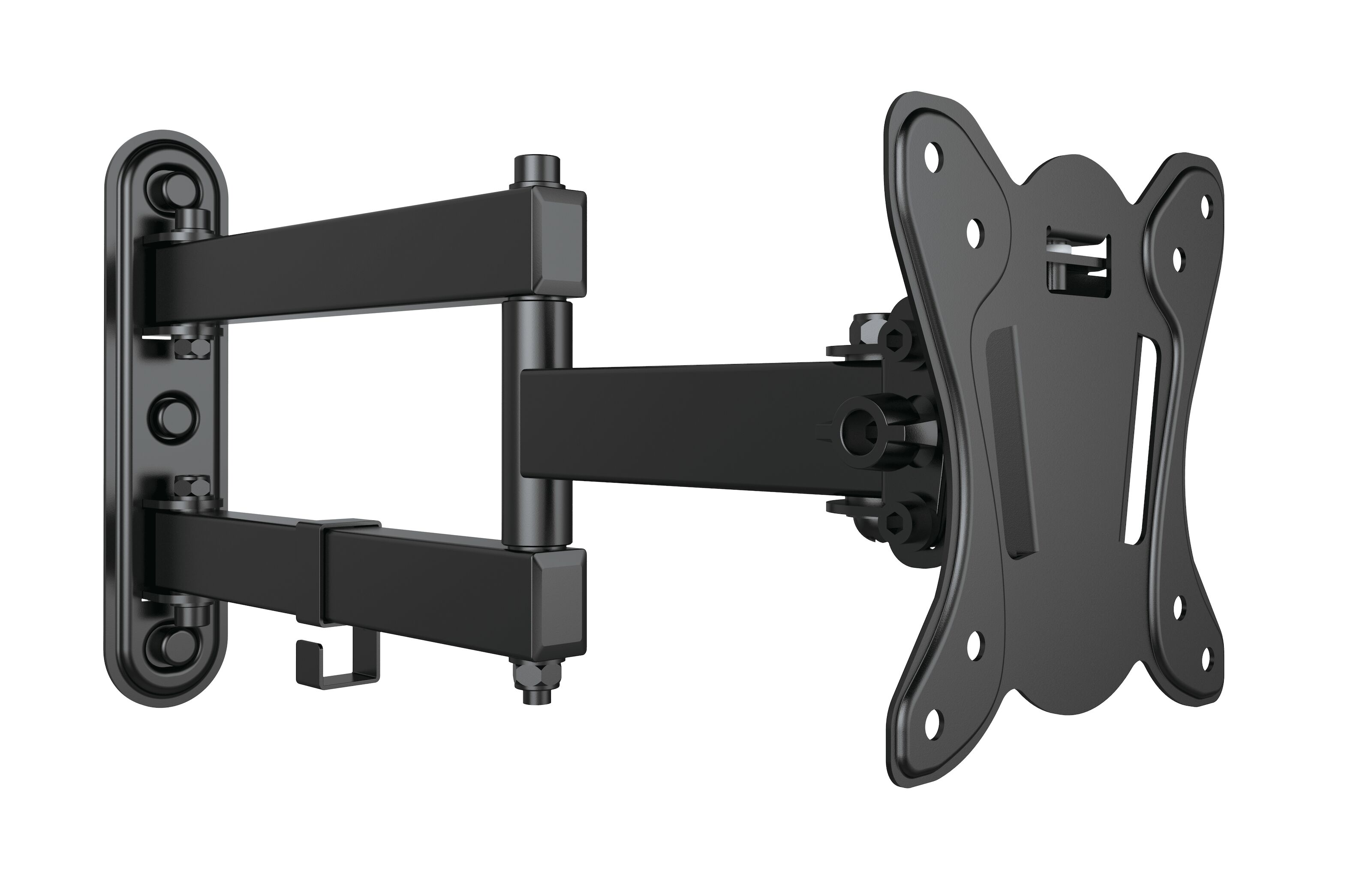 Luxorparts 3-ledat väggfäste för skärm 13-27"