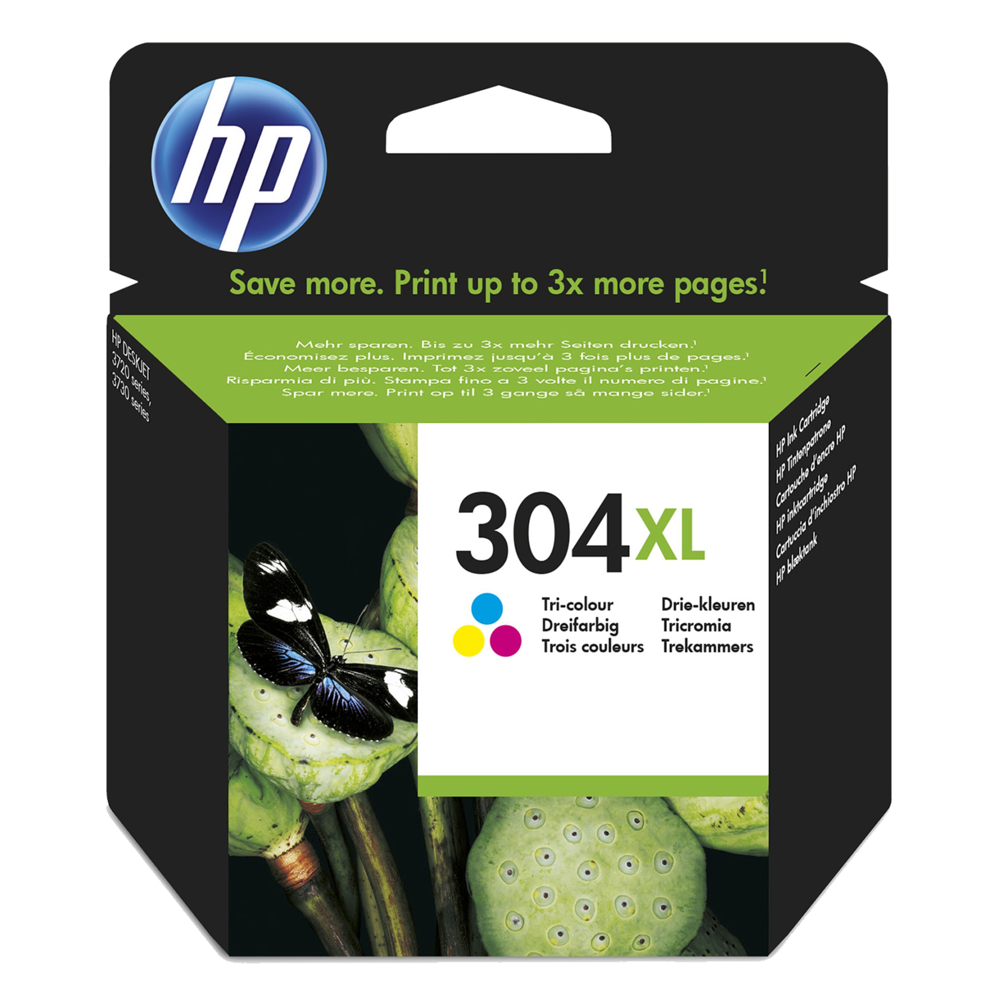 HP 304XL Bläckpatron Flera färger
