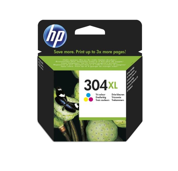HP 304 XL Bläckpatron Flera färger. Originalbläck för HP-skrivare