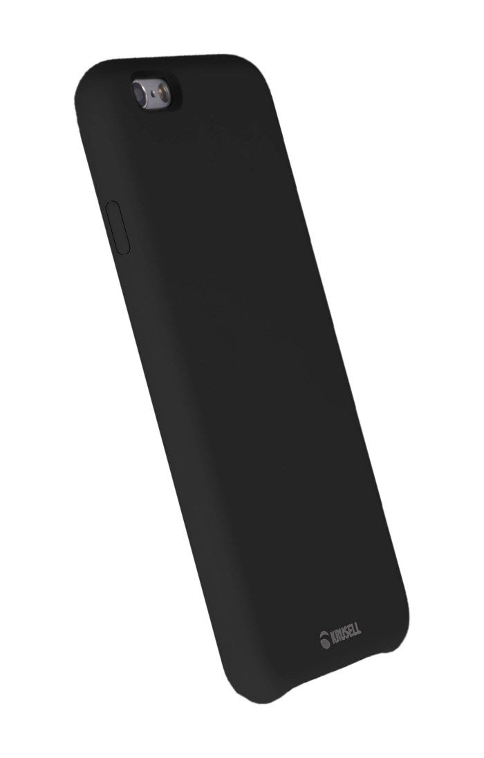 Krusell Bellö Color Cover Mobilskal för iPhone 7 8 och SE Svart