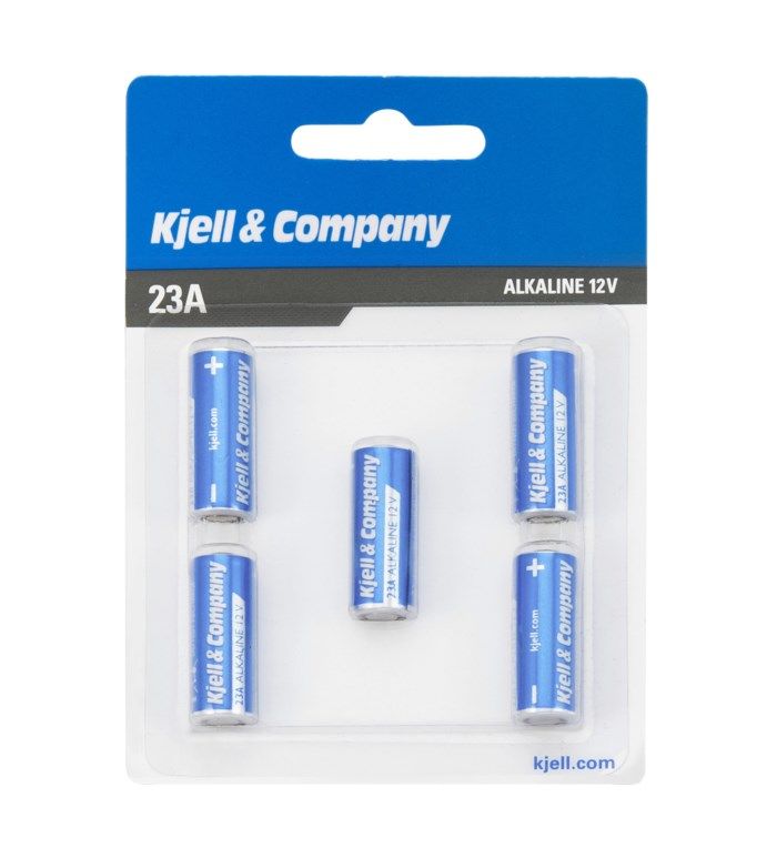 Kjell & Company 23A-batteri 5-pack