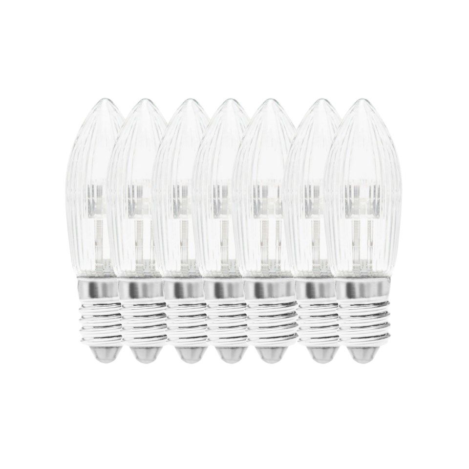 Ledsavers Reservlampa till Adventsljusstakar LED 7-pack