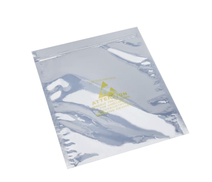 Luxorparts Metallisert ESD-pose med lynlås 254x305 mm 25-pk.