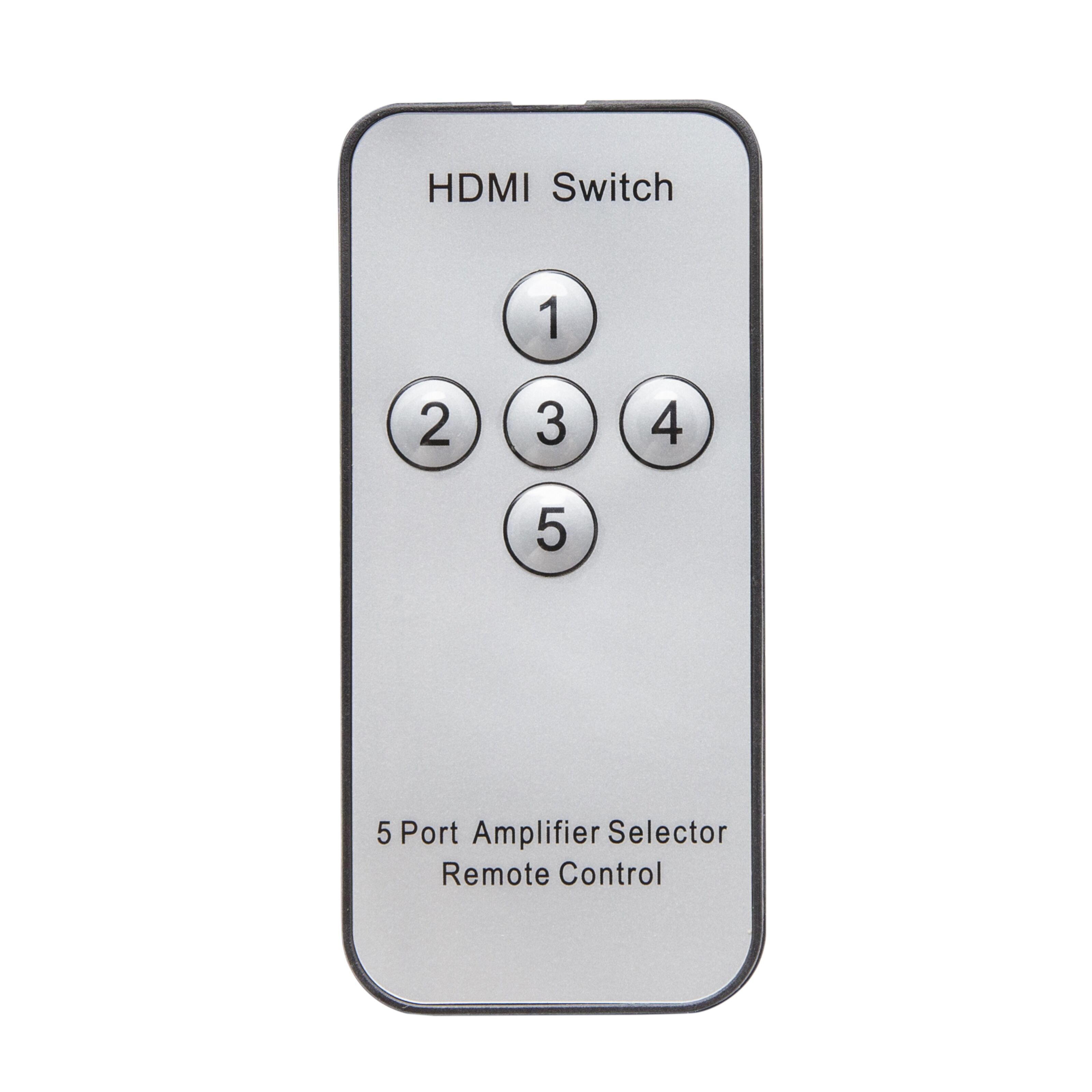 HDMI-switch med fjärrkontroll 5-vägs