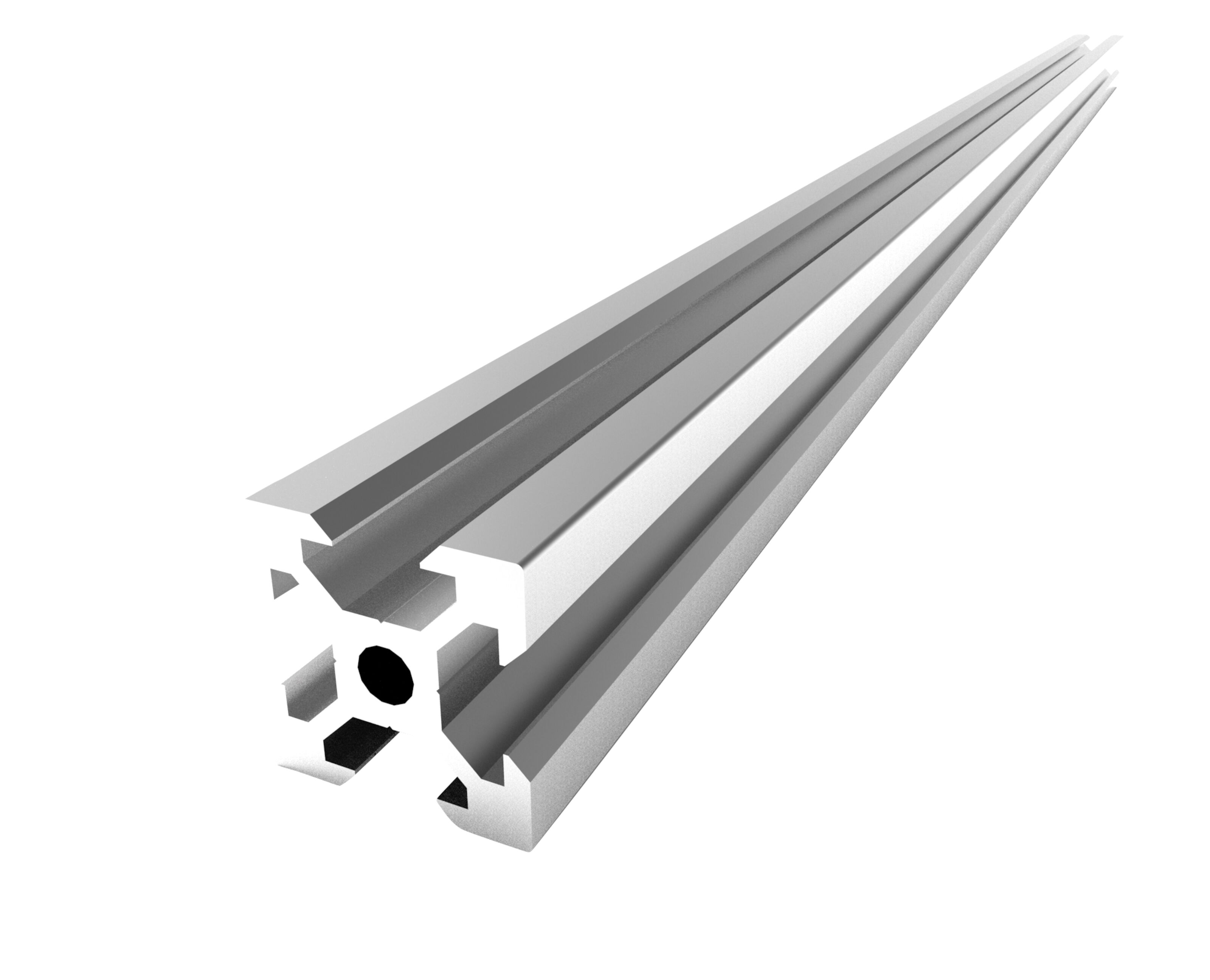 Ratrig Aluminiumprofil 20x20 mm 150 cm