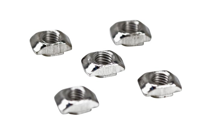Ratrig Riflede T-muttere M5, 25-pk.