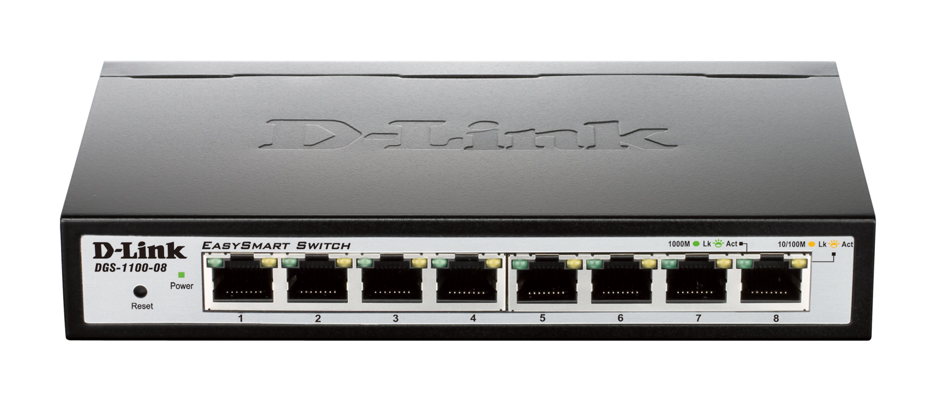 D-Link DGS-1100-08 Managerbar gigabitswitch 8 portar