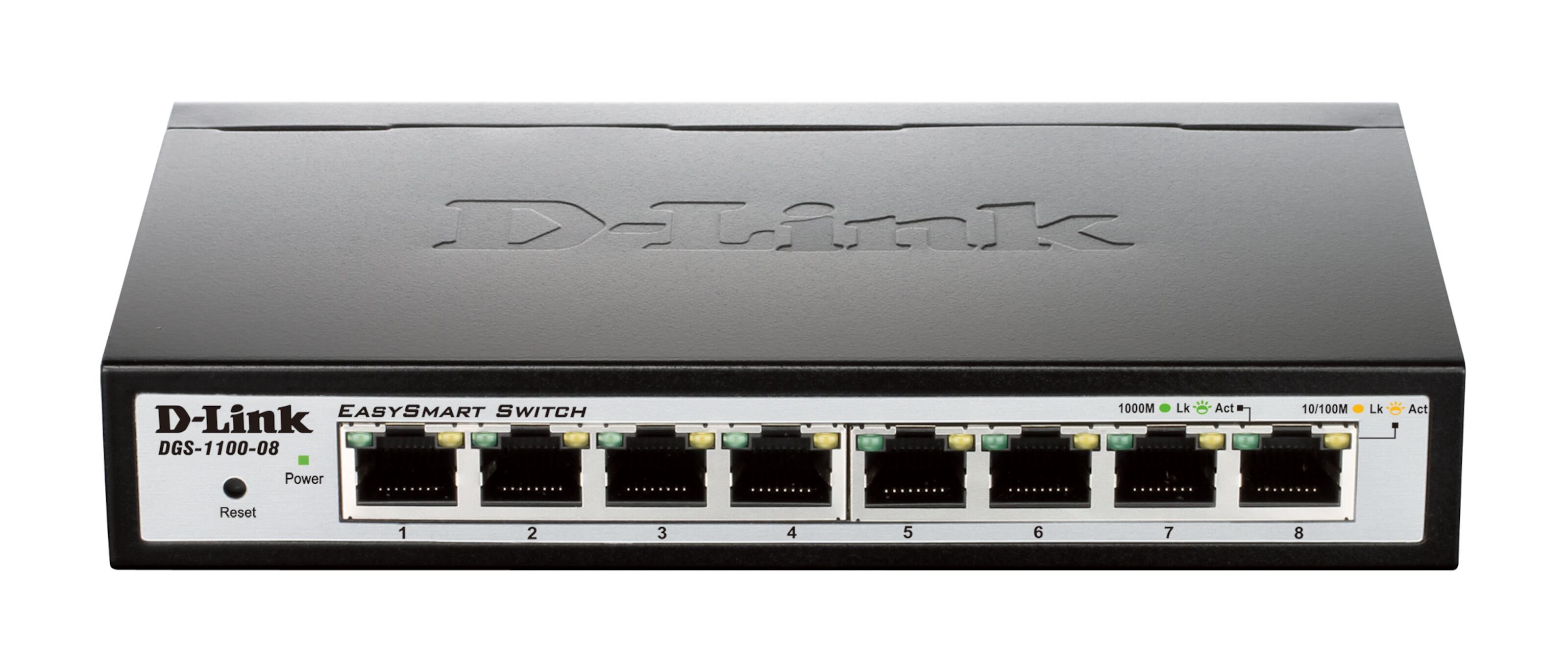 D-Link DGS-1100-08 Managerbar gigabitswitch 8 portar