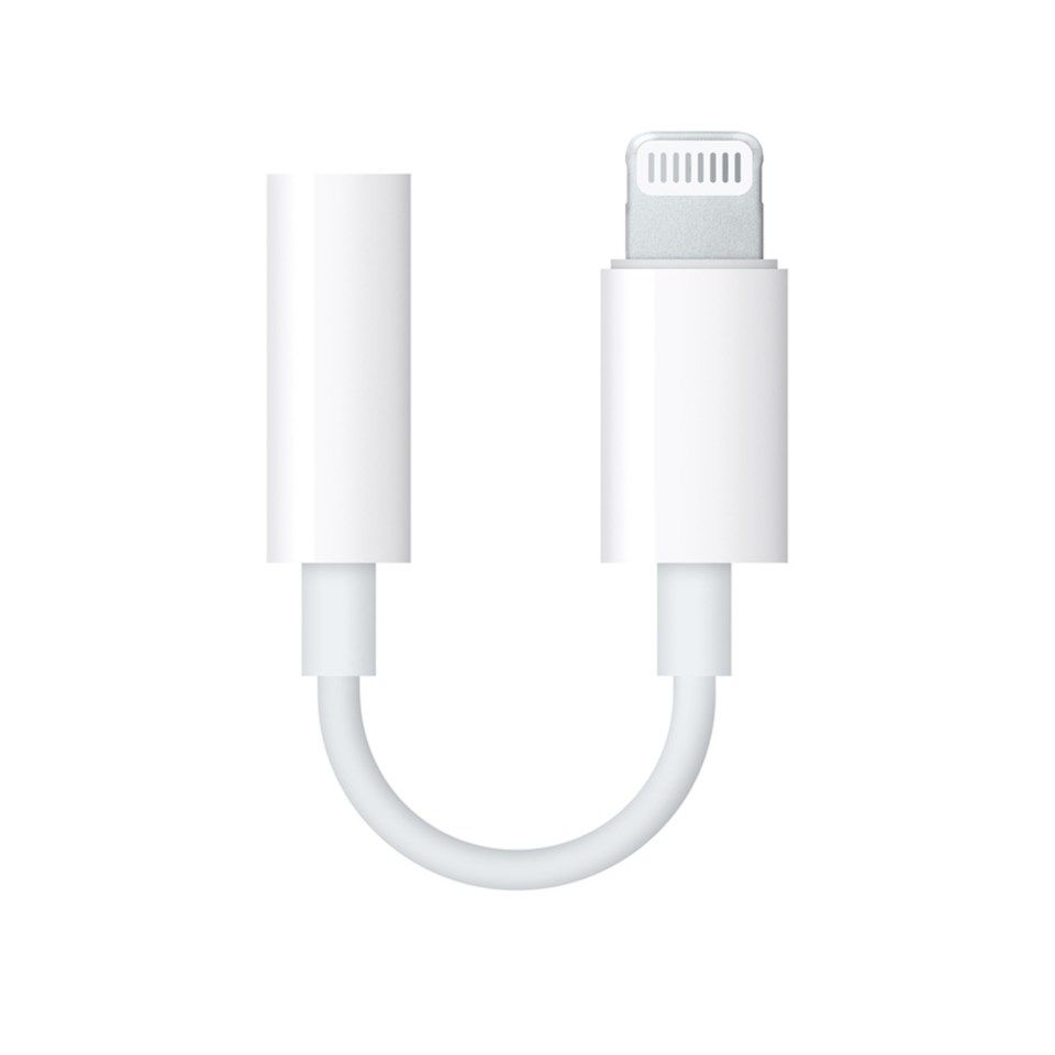 Apple Lightning till 3,5 mm hörlursuttag