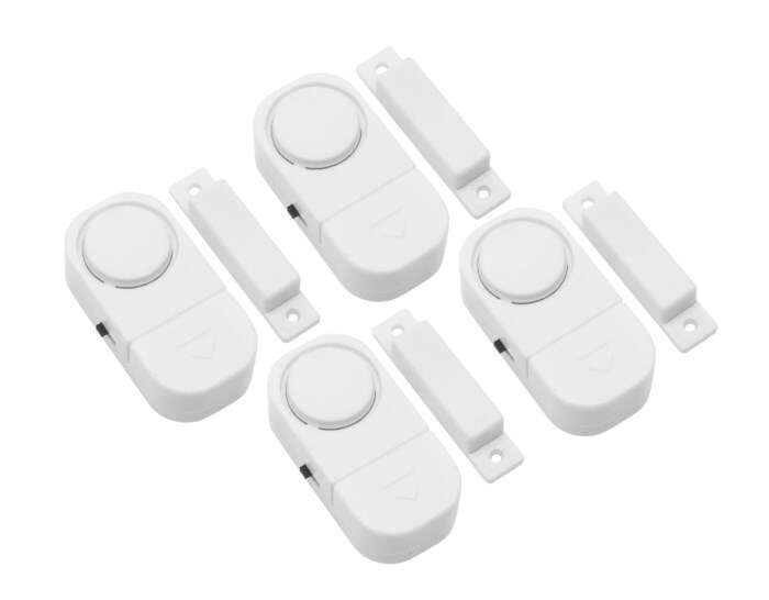 Luxorparts Fönster- och dörrlarm 4-pack