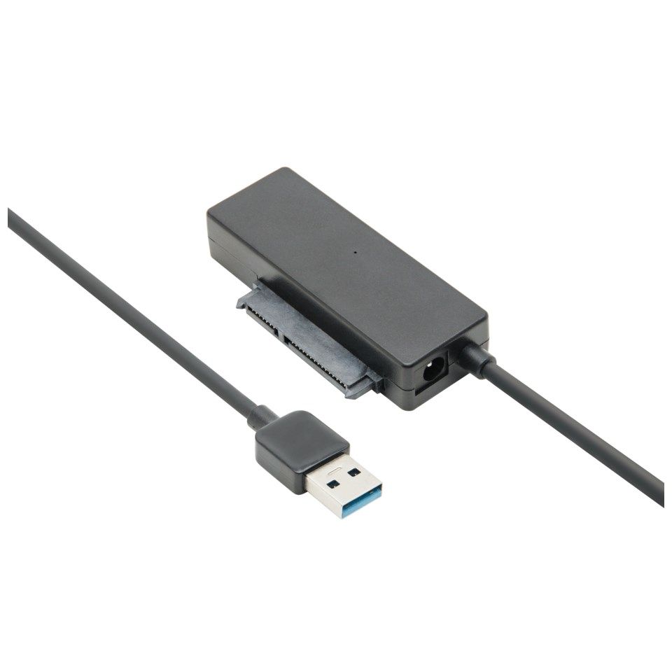 Luxorparts Adapter USB 5 Gb/s til Sata 6 Gb/s