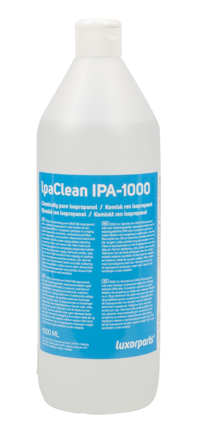 Luxorparts IpaClean isopropanol 1000 ml