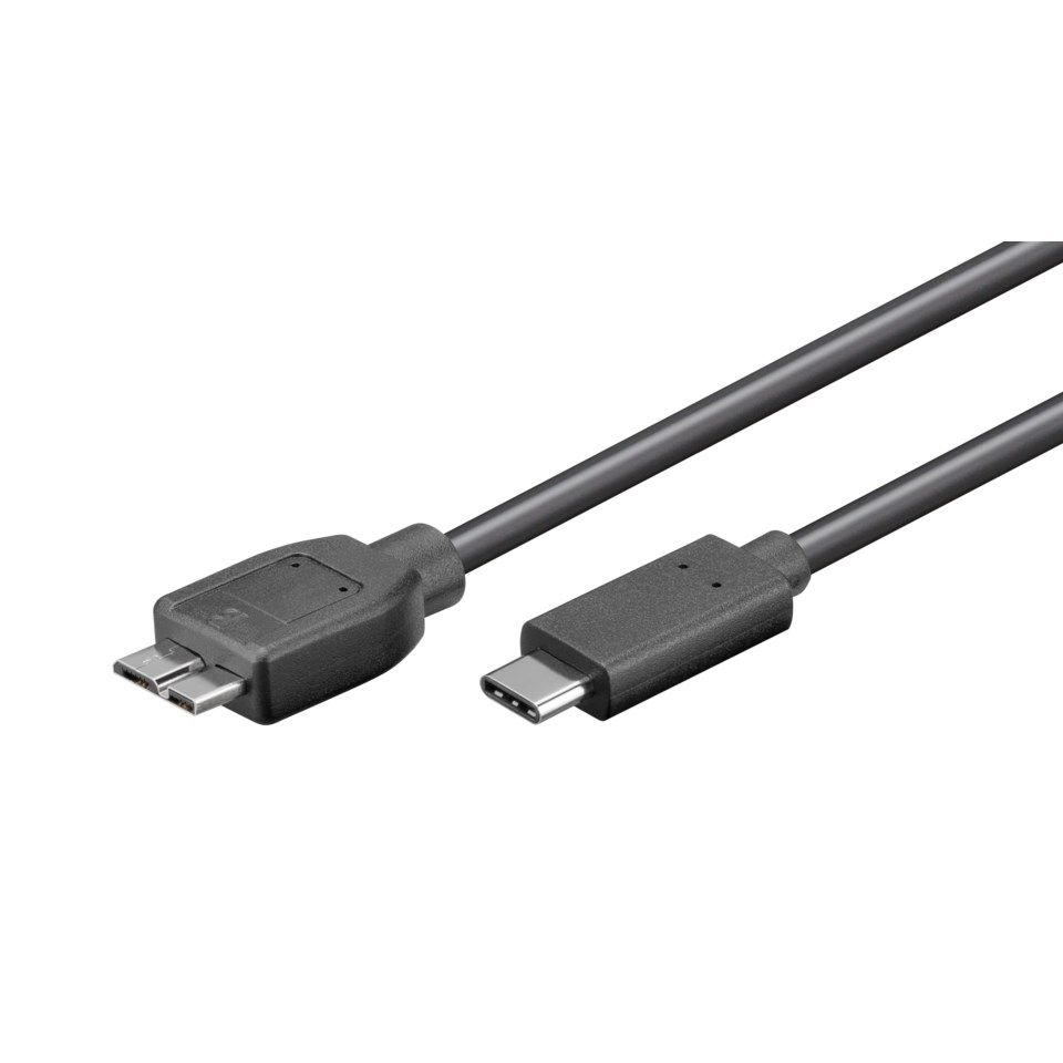 USB-C-kabel til Micro-USB 3.0 0,6 m