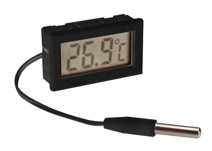 Utomhustermometer för panel