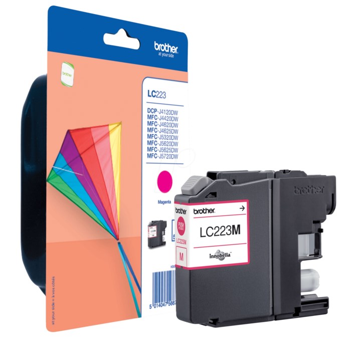 Brother LC223 Bläckpatron Magenta