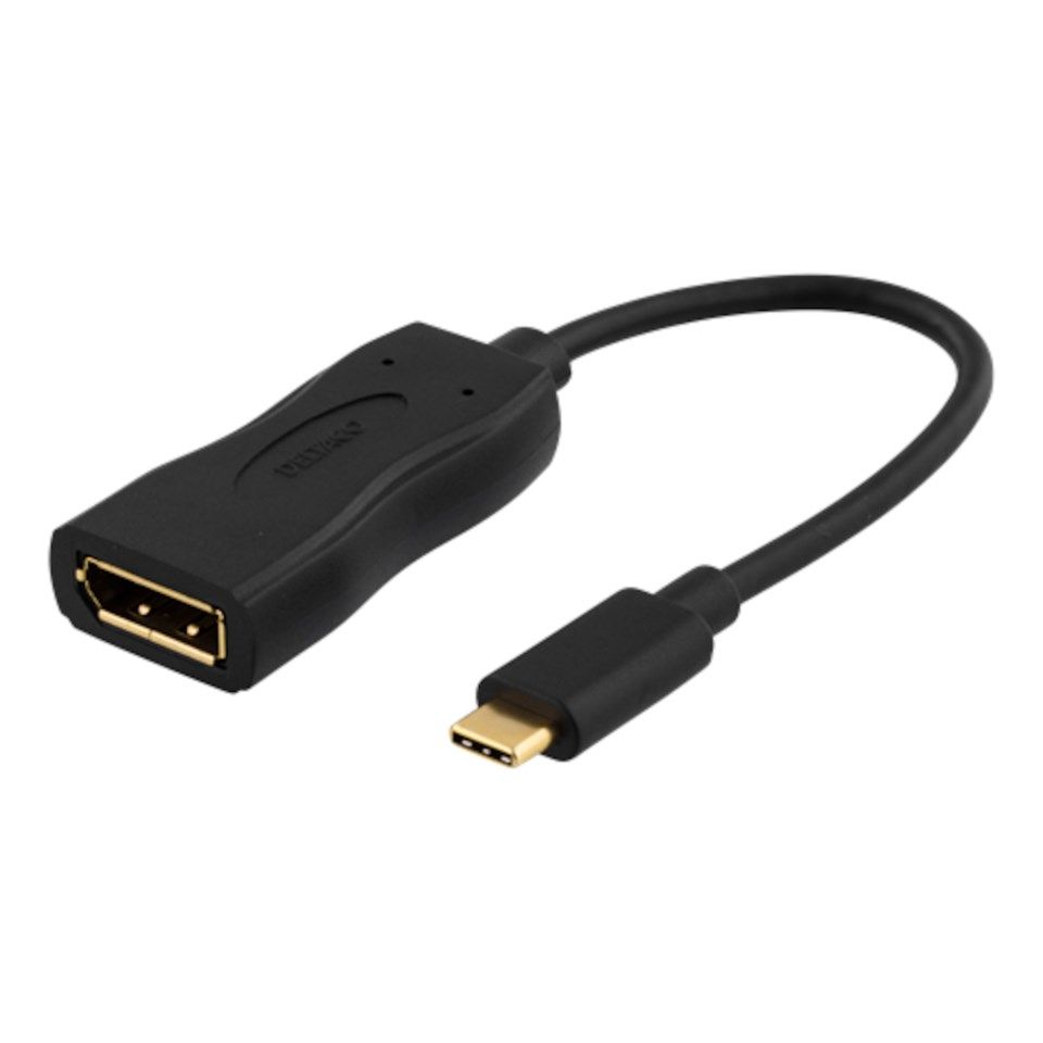 Adapter USB-C till Displayport - HDMI-signalomvandlare