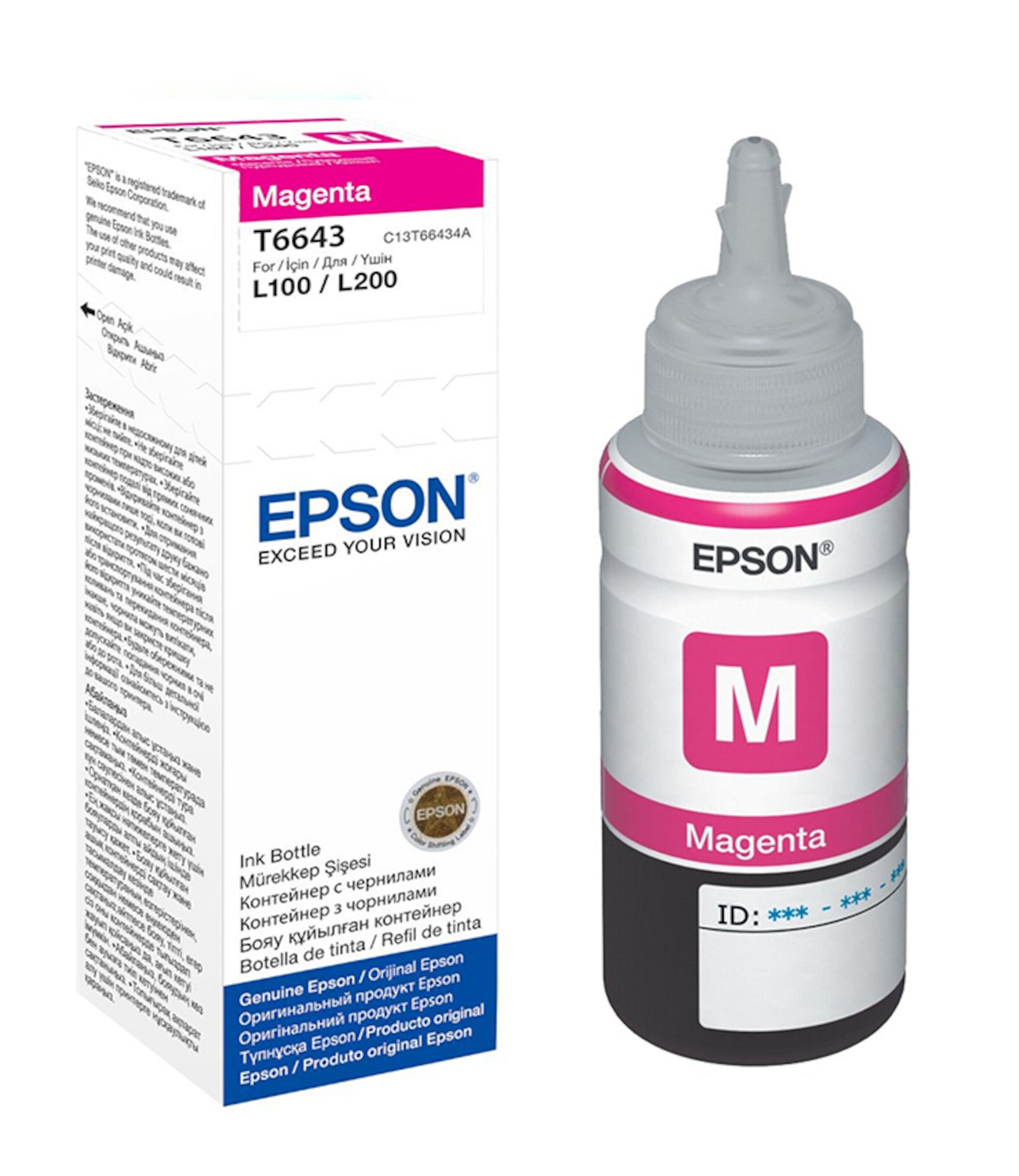 Epson T6643 Blekkpatron Magenta
